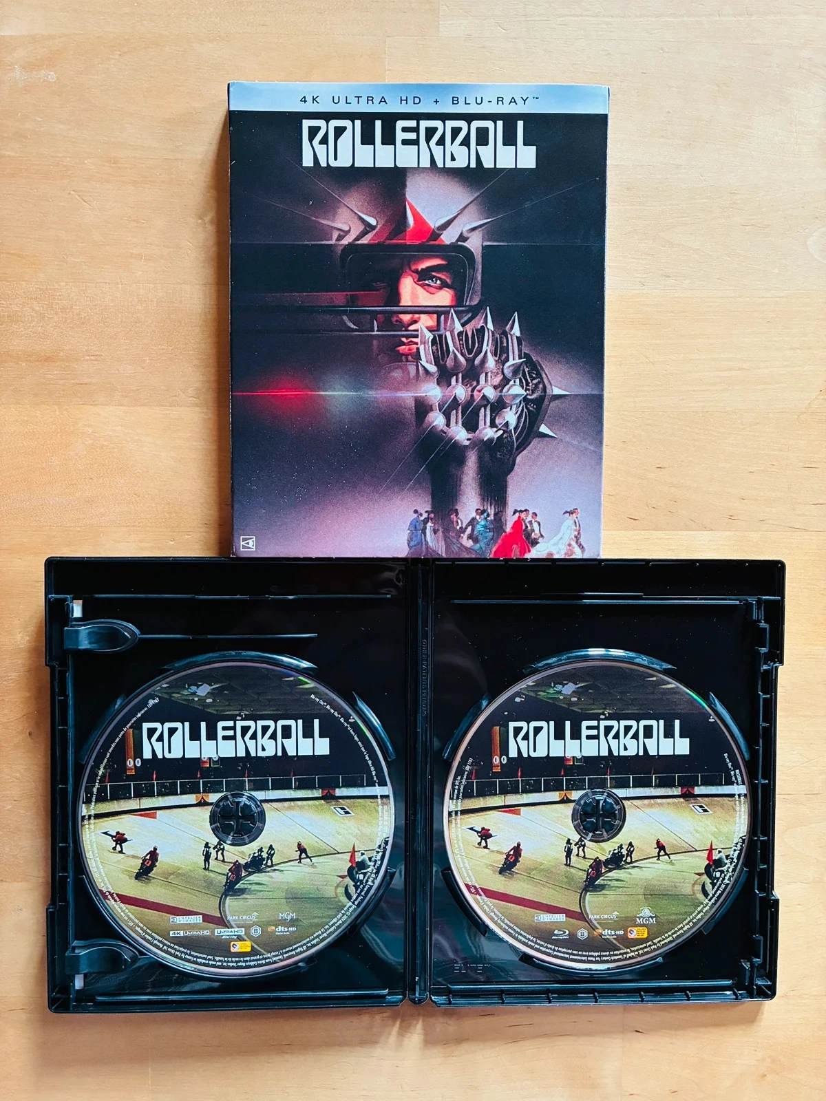 Combo 4K Blu-ray Rollerball de Norman Jewison. – photo 3